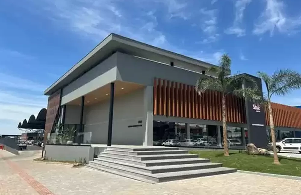 Fachada do centro de distribuição Comercial Zaffari com tecnologia TOTVS