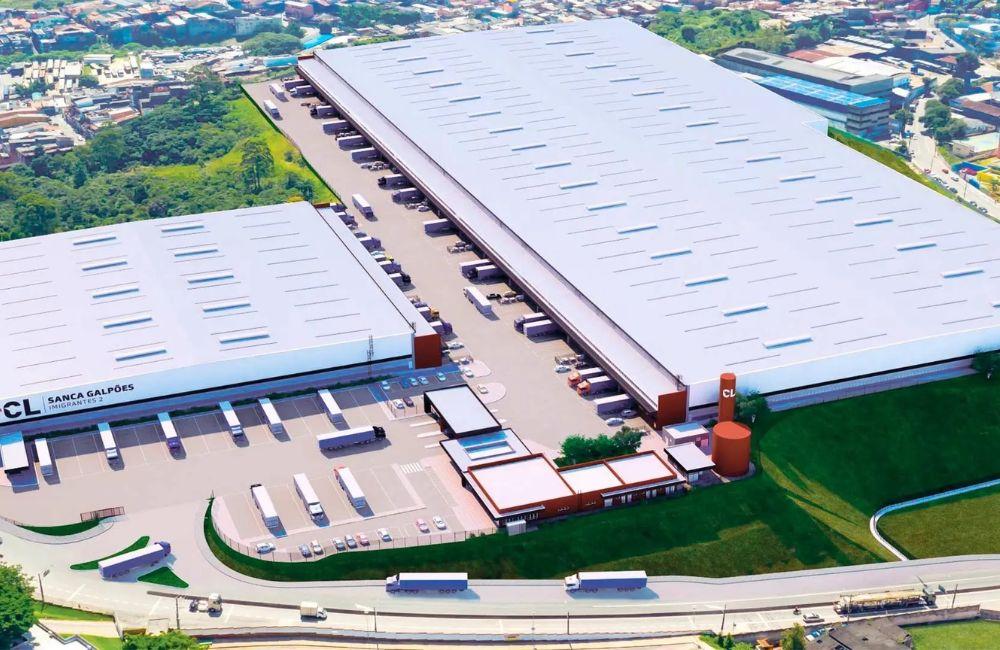 Galpões logísticos classe A representando déficit de 500 mil metros quadrados projetado para o Brasil em 2026 com vacância em mínima histórica